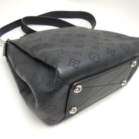 Louis Vuitton Mahina Babylon Chain BB Handbag 2WAY Noir - Picture 6 of 8